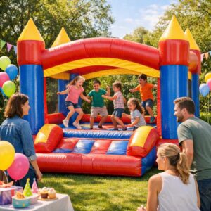 Mehr über den Artikel erfahren Wenn Sicherheit auf Spielspaß trifft: Was bei aufblasbaren Spielgeräten wirklich zählt