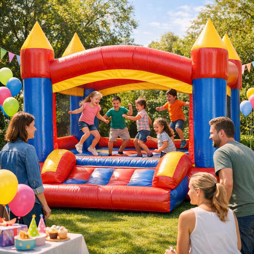 Mehr über den Artikel erfahren Wenn Sicherheit auf Spielspaß trifft: Was bei aufblasbaren Spielgeräten wirklich zählt